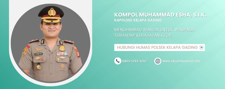 Hubungi Humas polsek kelapa gading-3